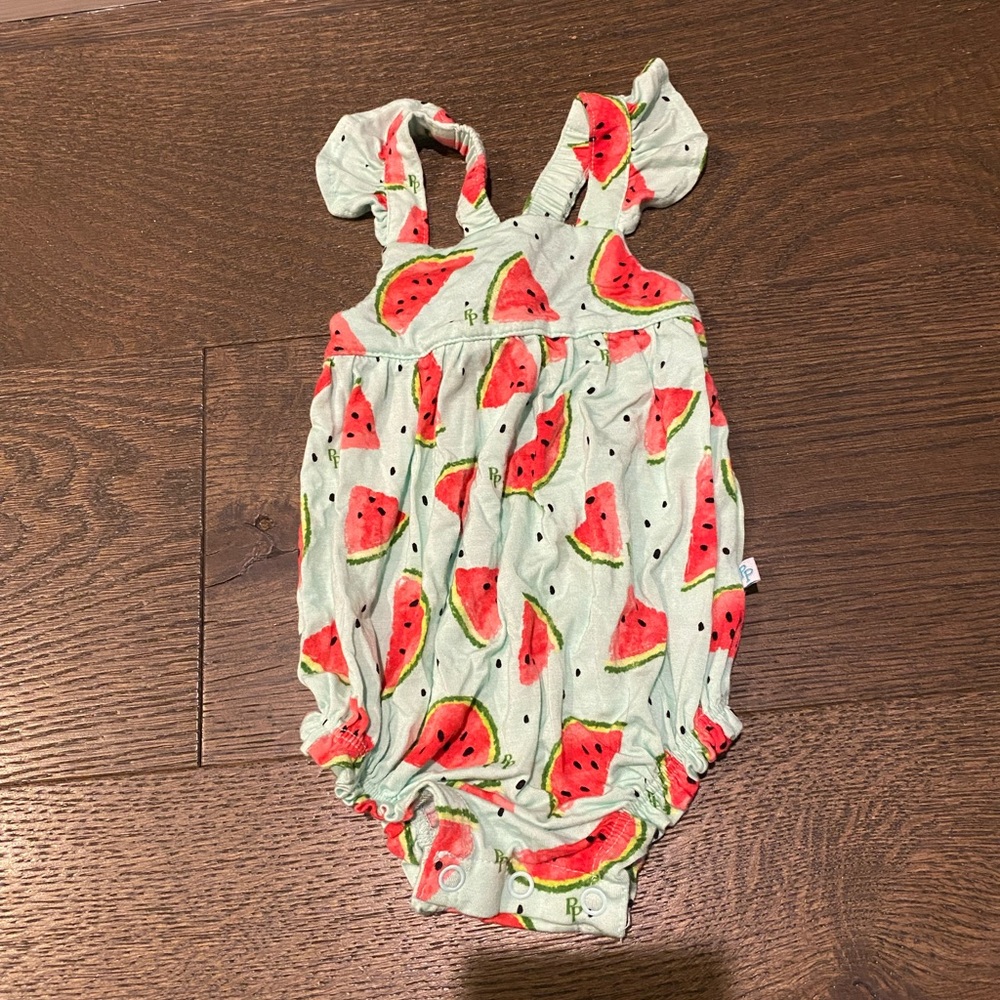 Posh peanut watermelon onsie